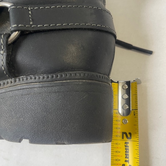 Harley Davidson HD Tegan Women's Size 10  Lace Boot Buckle Leather Motorcycle - Picture 8 of 8